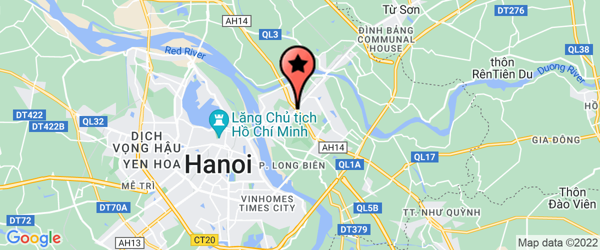 Map go to Linh Giang Trading And Technical Joint Stock Company