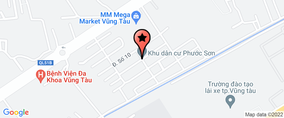 Map go to Tran Dung Construction Mechanical Company Limited