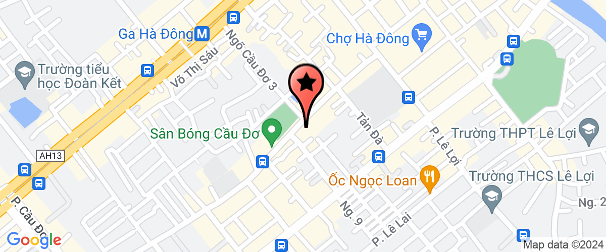 Map go to Danh Ngoc Service Trading And Production Company Limited