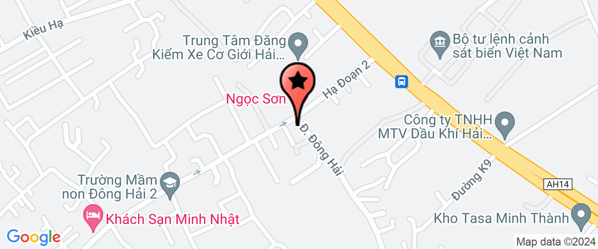 Map go to Thinh Nguyen VietNam Construction Equipment Joint Stock Company