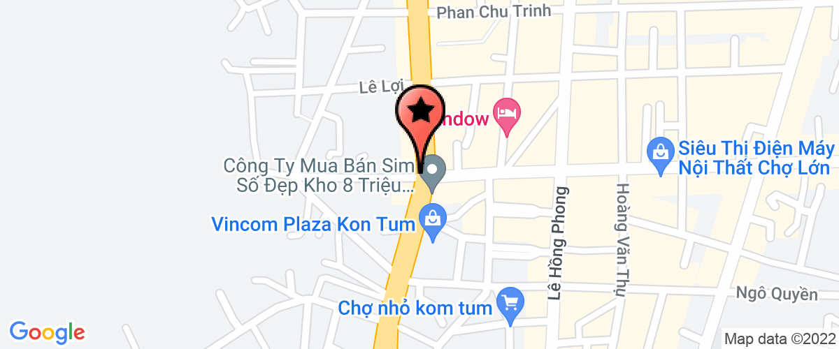 Map go to Anh Khoa Motor Company Limited