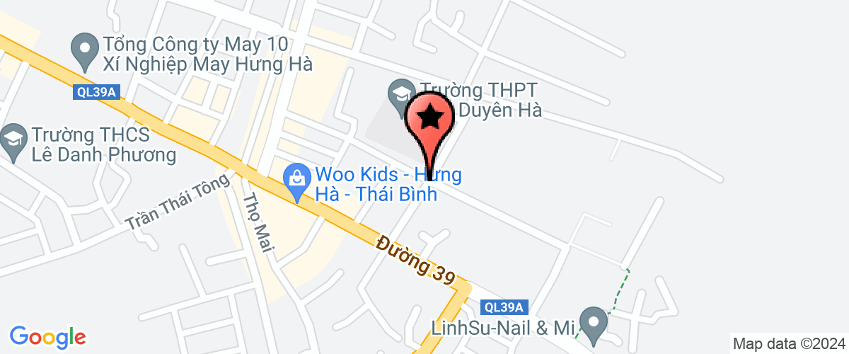 Map go to Ngoc Han Vy One Member Company Limited