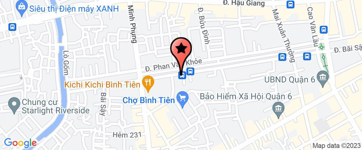 Map go to Long Thanh Plastic Sport Company Limited