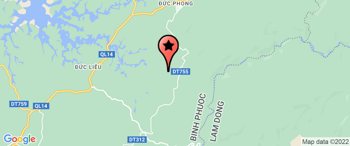 Map go to Phuoc Son Elementary School