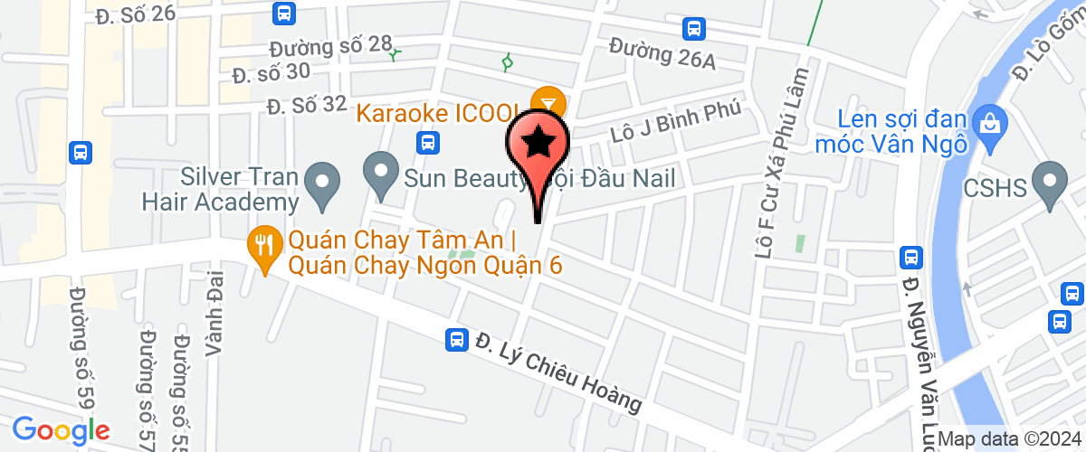 Map go to Tru Moi Con Trung Duy Tan Company Limited