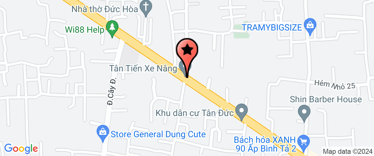 Bản đồ đến Công Ty TNHH MTV Sản Xuất Dệt May Mỹ Vực (Việt Nam)