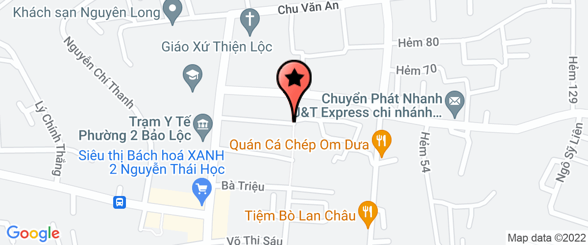 Map go to Loc Chau Green Technology Joint Stock Company