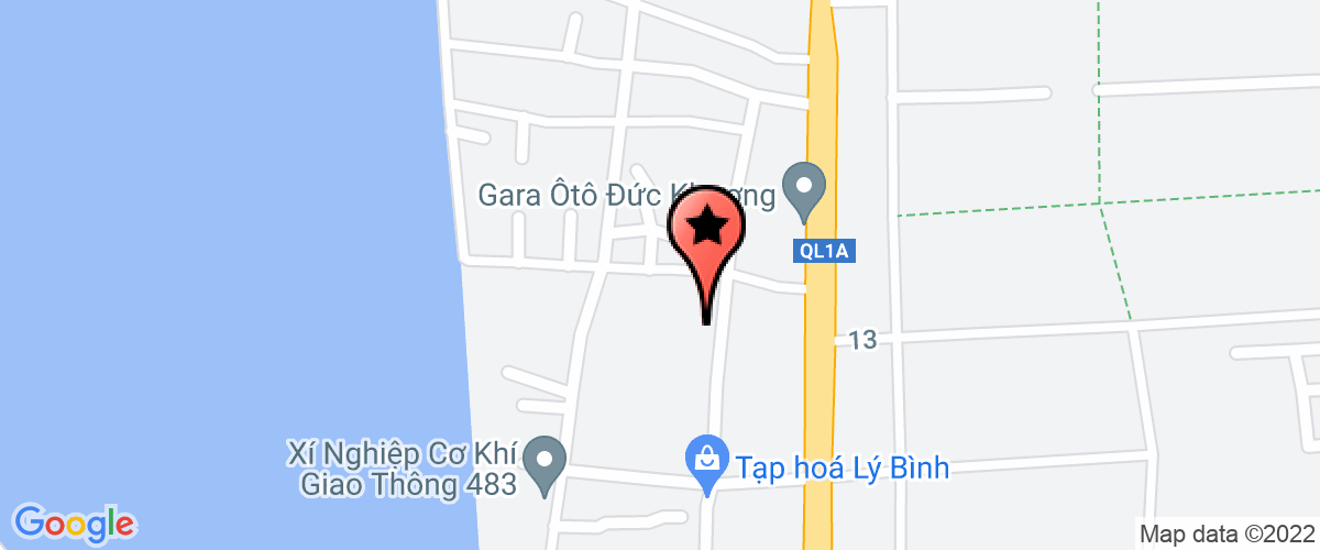 Map go to Hoang Huy Trading And General Construction Company Limited