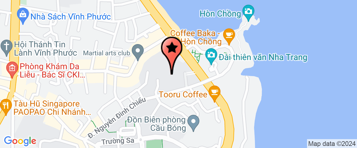 Map go to Phat Dai Tien Nha Trang Company Limited