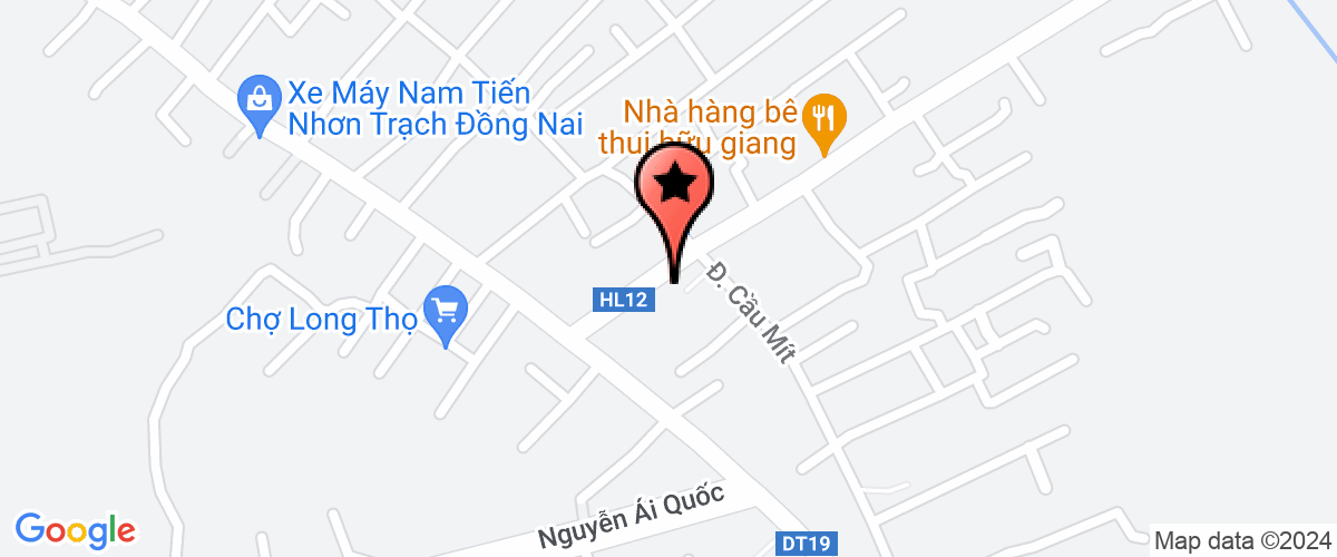 Map go to Danh Nghia Shipping Company Limited