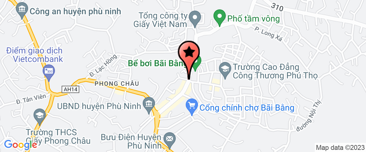 Map go to Cong Nam Phu Tho Private Enterprise