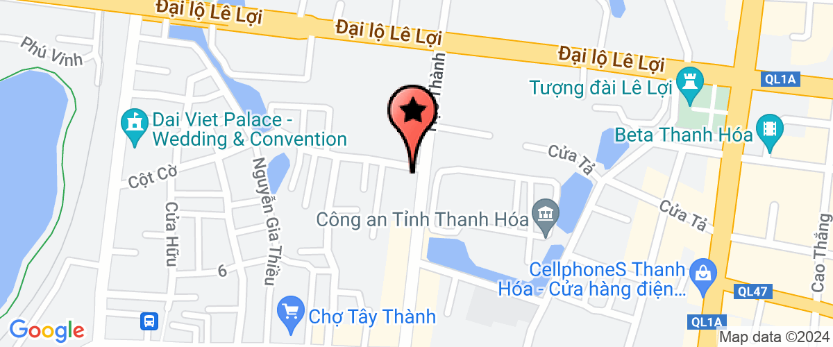 Map go to Khanh Loc Construction Consultant Joint Stock Company