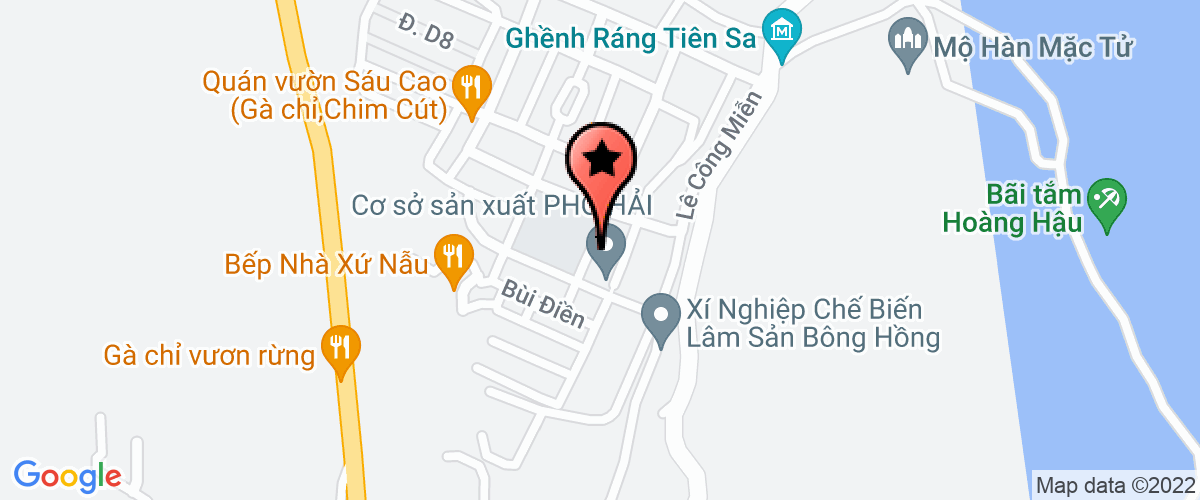 Map go to Nhat Hoang General Construction Company Limited