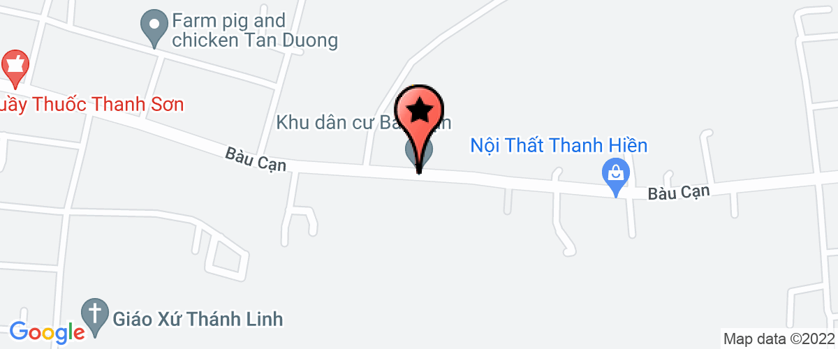 Map go to VH - TT Long Thanh District Sport Center