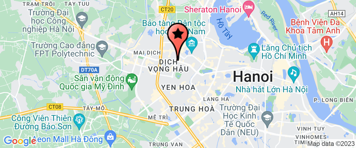 Map go to Van Xuan Group Joint Stock Company