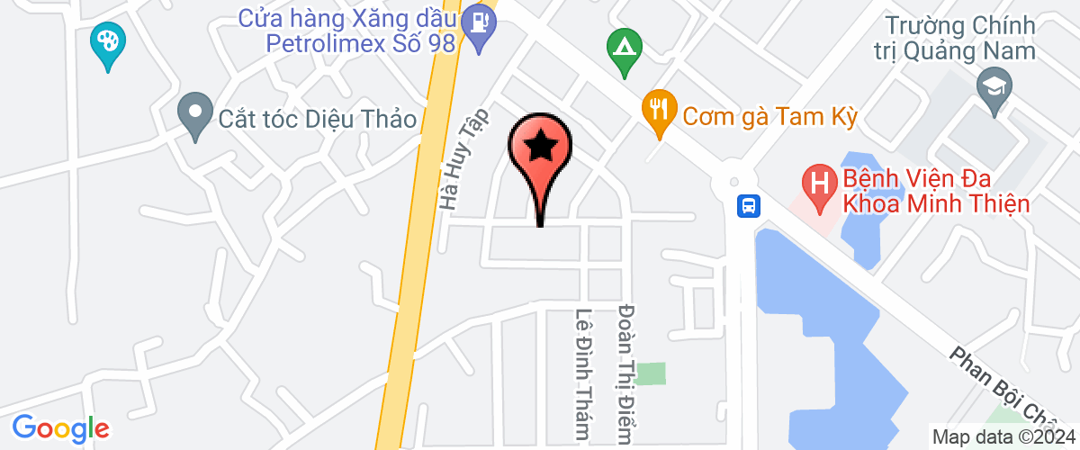 Map go to Nam Thang Construction Joint Stock Company