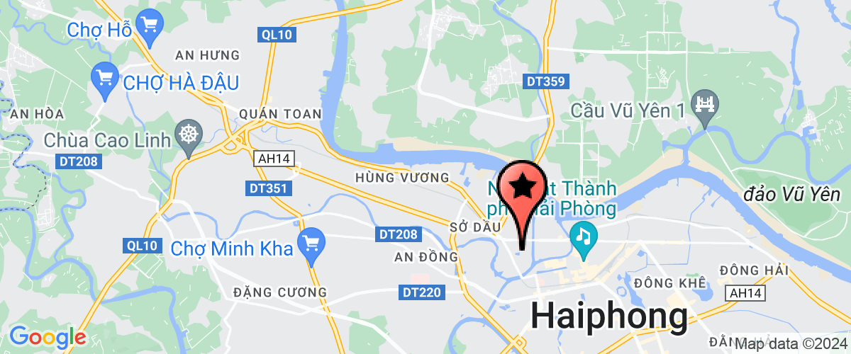 Map go to Thuan Hung Joint Stock Company