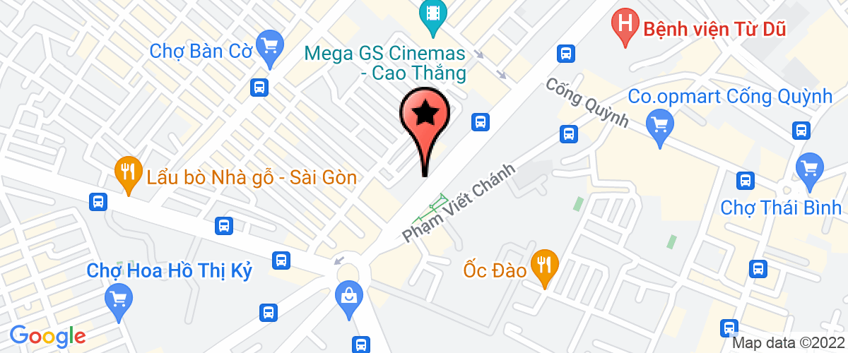 Map go to Bach Thanh Investment Trading Joint Stock Company