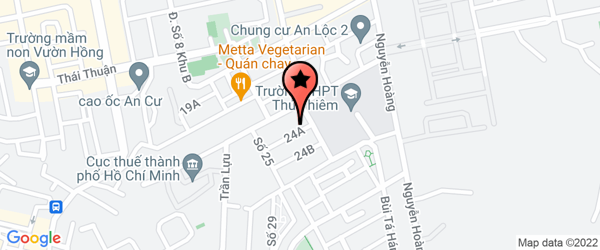 Map go to Vy Phuong Dat Company Limited