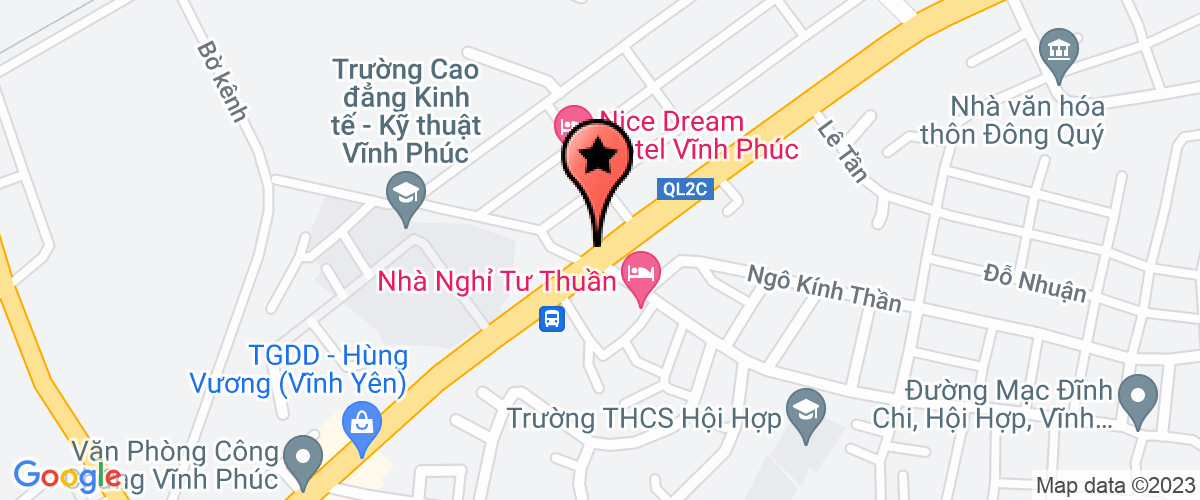 Map go to Thuy Binh Company Limited
