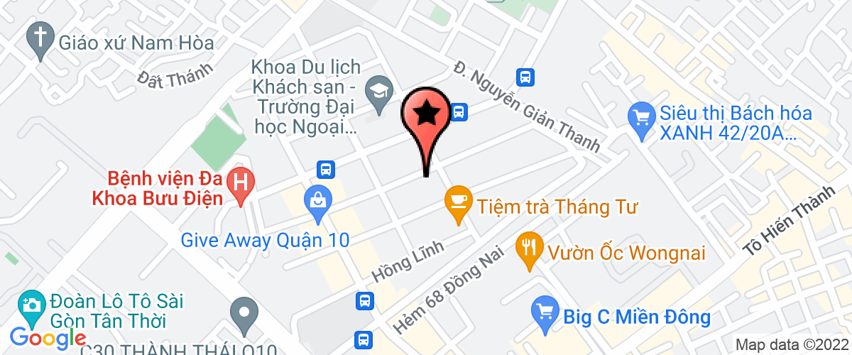 Map go to A Au Viet Company Limited
