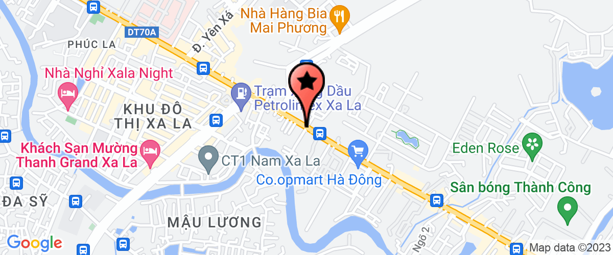 Map go to Ae Thanh Nam Trading and Construction Investment Joint Stock Company