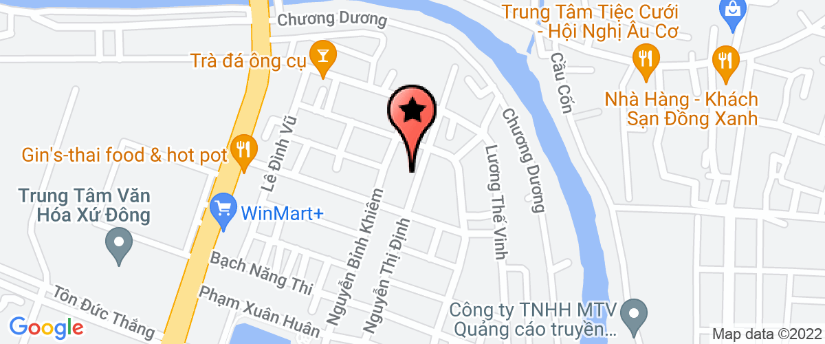 Map go to Thuy Nam Viet Transport Company Limited