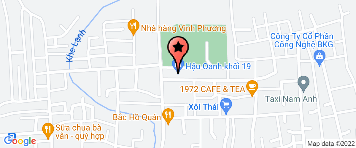 Map go to Hoang Thien Construction And Investment Company Limited