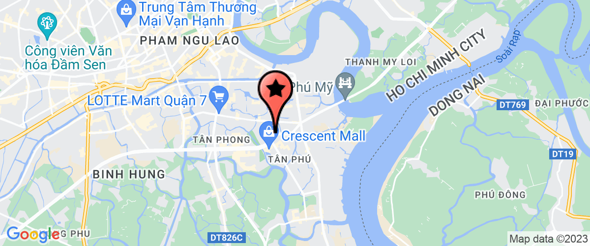 Bản đồ đến Công Ty TNHH Bất Động Sản Phú Lộc Thành