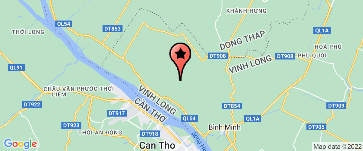 Map go to Huynh Dang Private Enterprise