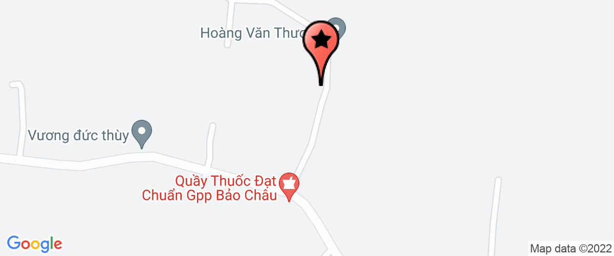 Map go to Hoang Thom Dak Nong Company Limited