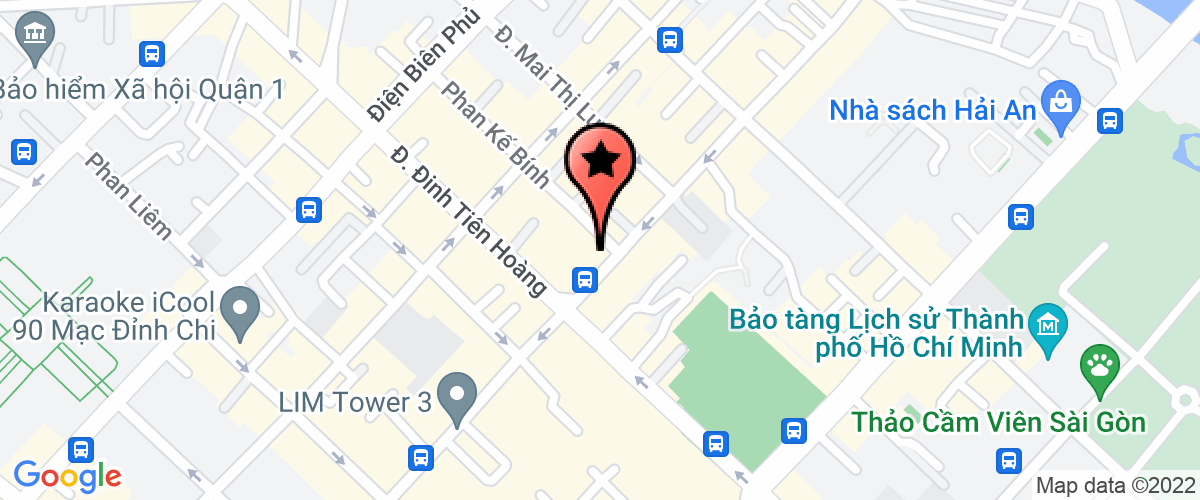 Map go to Sao Bac Dau Industrial Property Company Limited