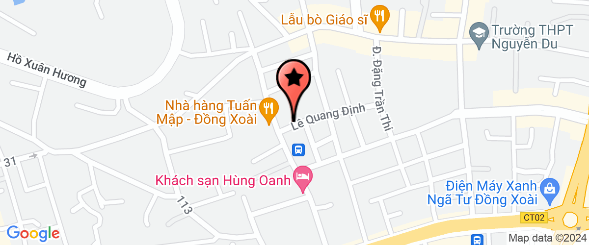 Bản đồ đến Công Ty TNHH Một Thành Viên Nguyễn Hoàng