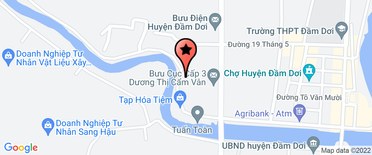 Map go to Truc Linh Construction Private Enterprise