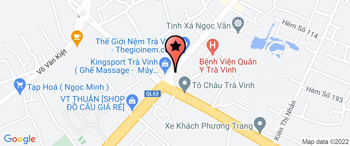 Map go to DNTN Nguyen Truong Sanh