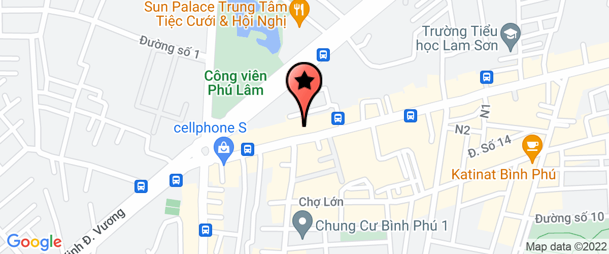 Map go to Nhan Van Thien Social Development And Investment Joint Stock Company