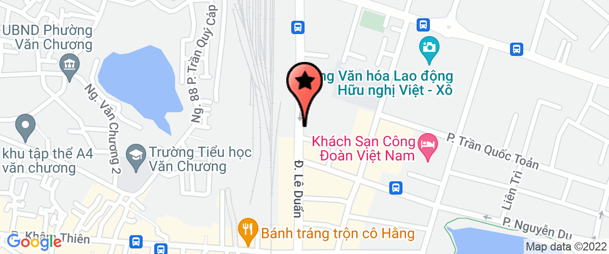 Map go to Manh Hung Education Company Limited