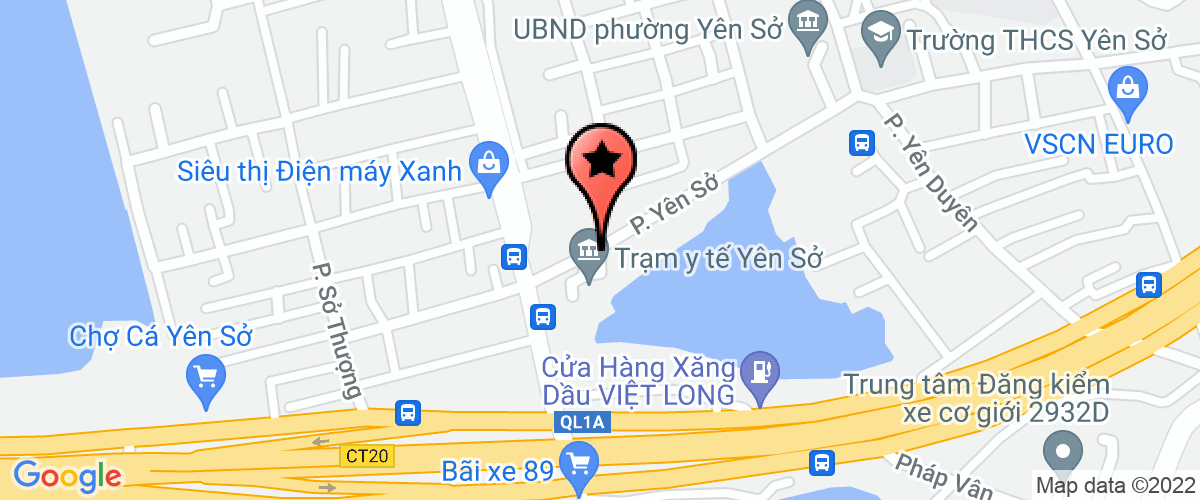 Map go to Khanh Ngoc Services and Construction Joint Stock Company