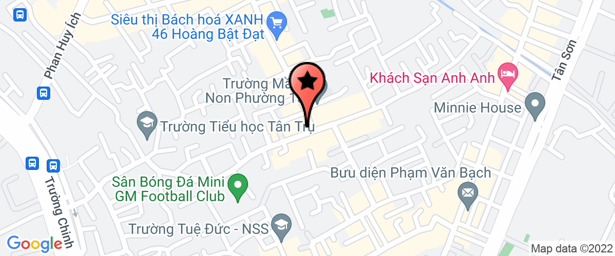 Map go to Tin Phu Joint Stock Company