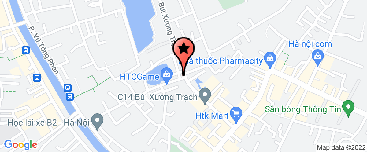 Bản đồ đến Công Ty TNHH TM Dịch Vụ Pca Quang Minh