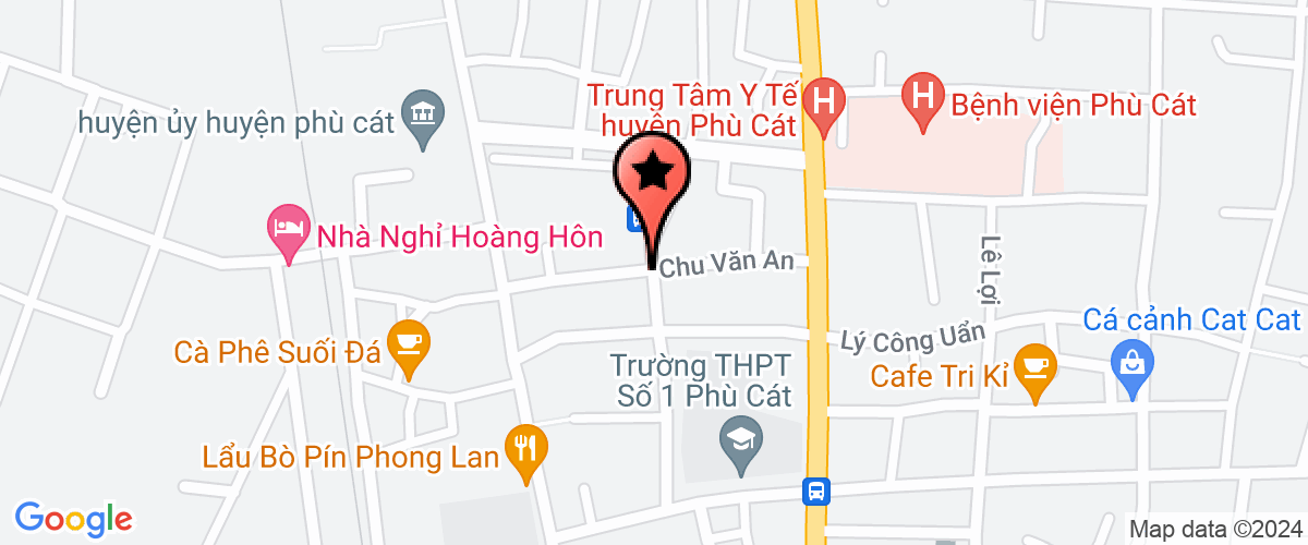 Map go to DNTN Ngoc Ha