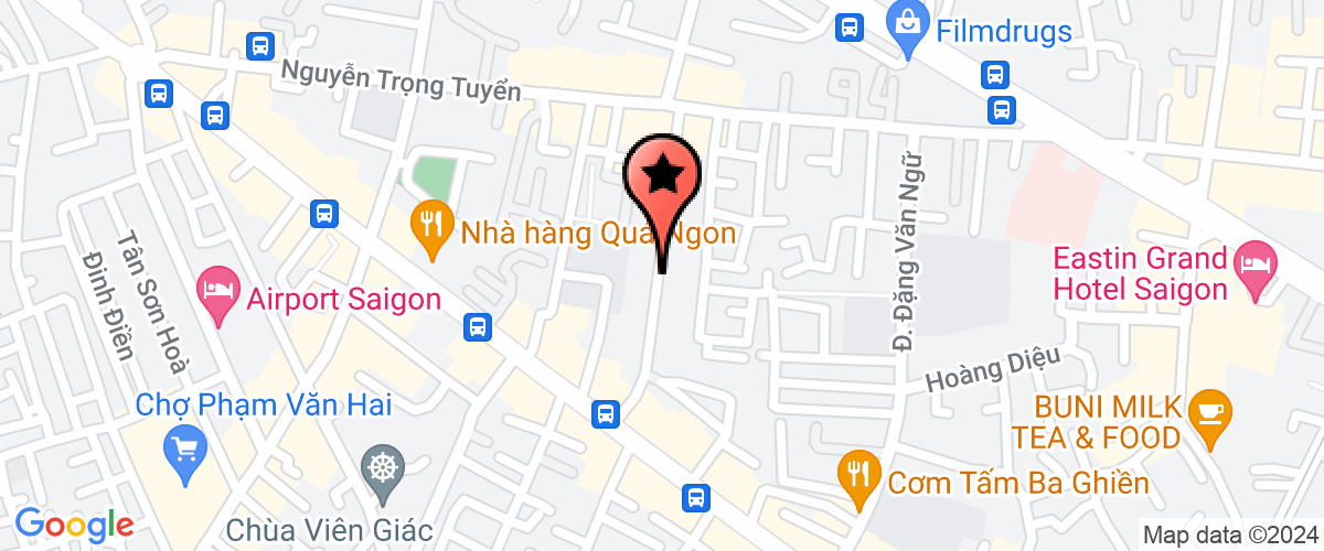 Map go to Dong Phuong Import Export and Trading Company Limited