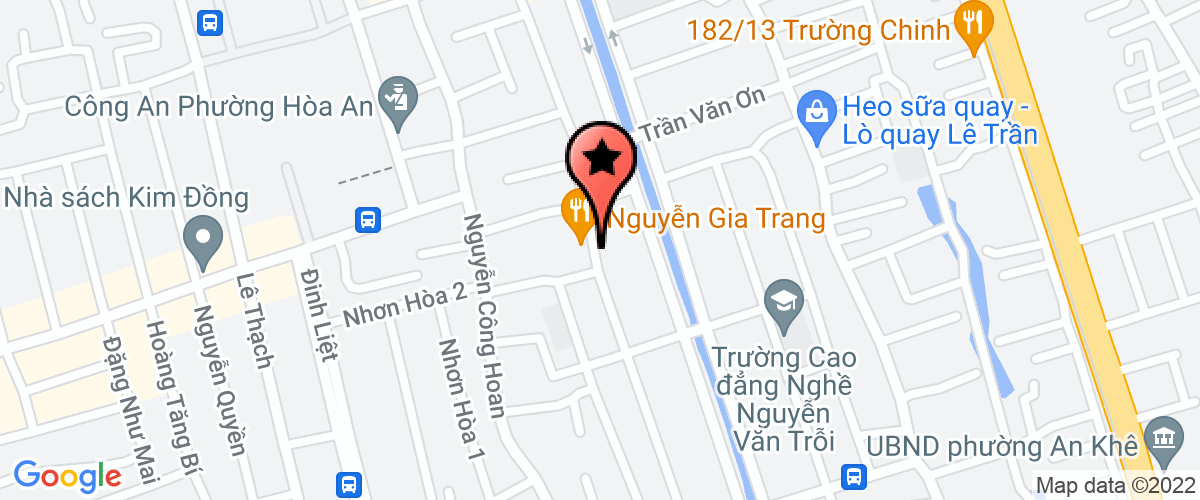 Map go to Binh Huong Thinh Company Limited