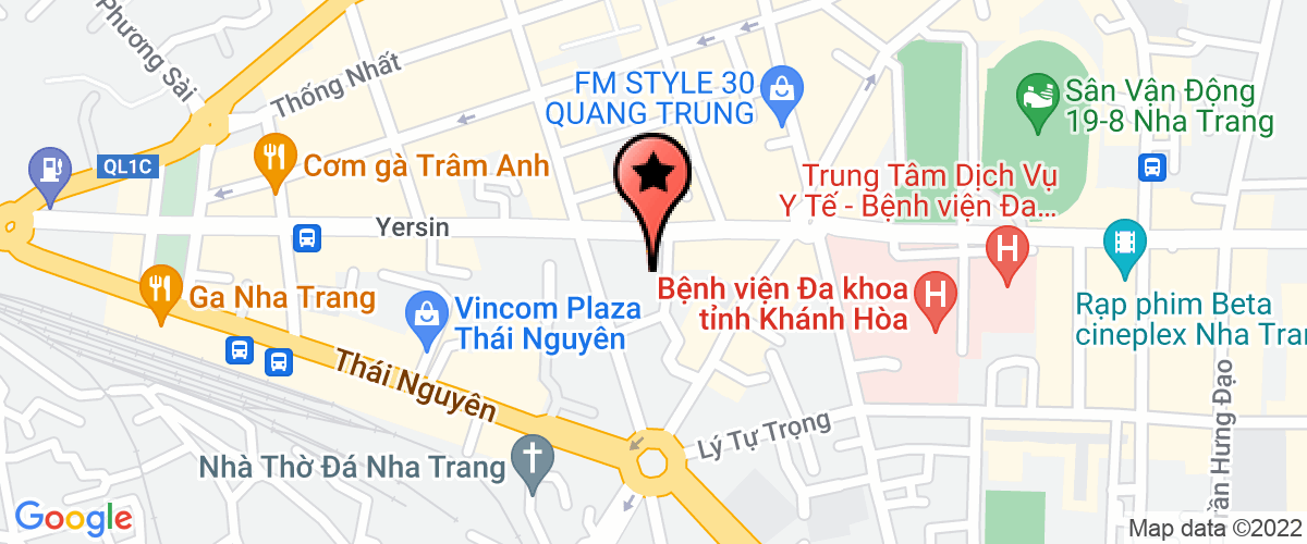 Bản đồ đến Công Ty TNHH Minh Trí Nha Trang