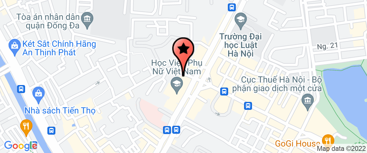 Map go to An Khang Travel Service and Trading Development Joint Stock Company