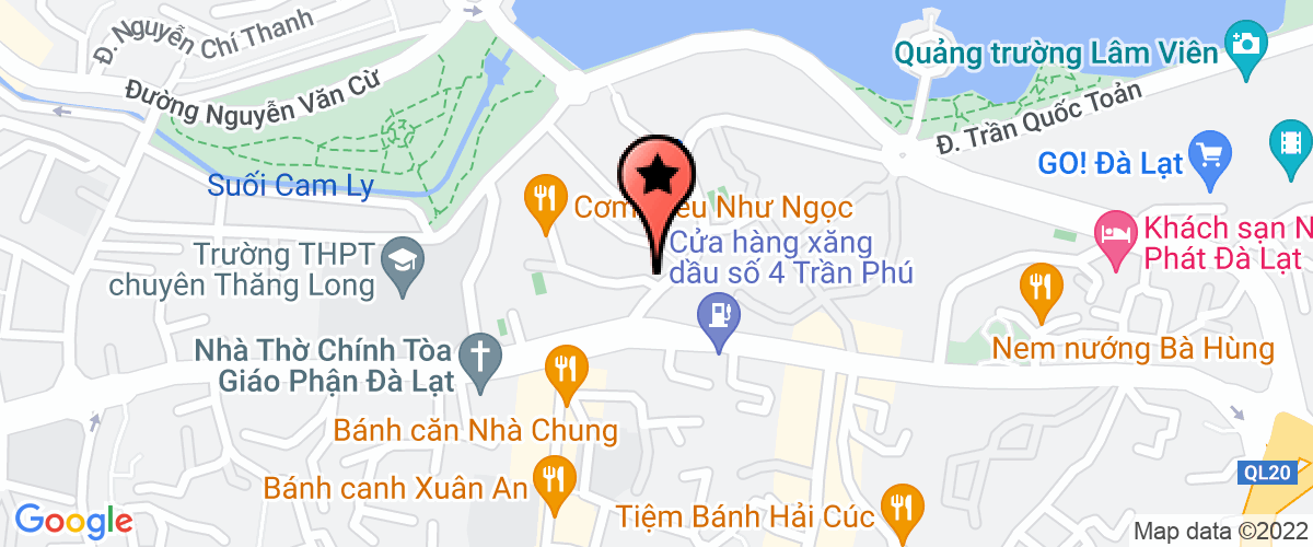 Map go to DNTN Thinh An