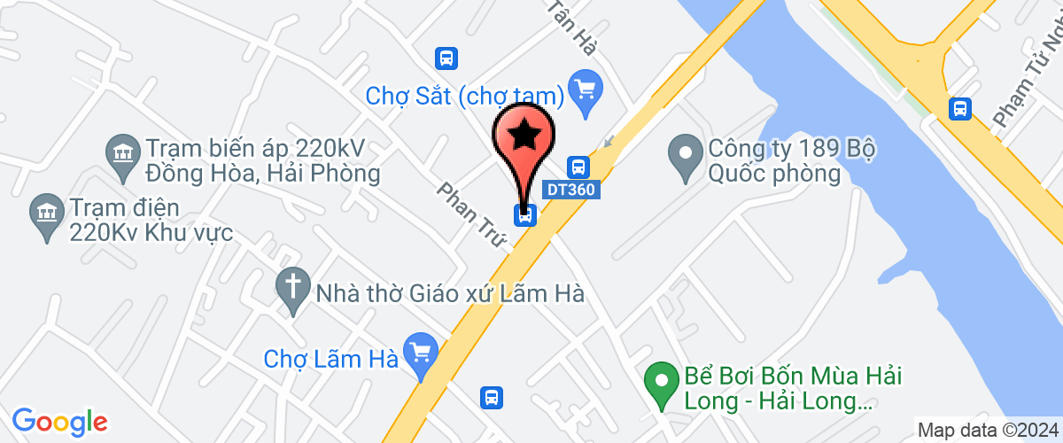 Map go to Hai Phong Environment and Construction Consulting Joint Stock Company