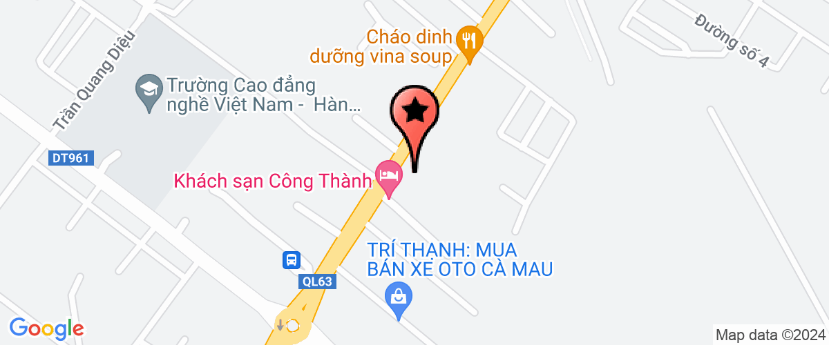 Map go to CTy Bien Xanh Limited