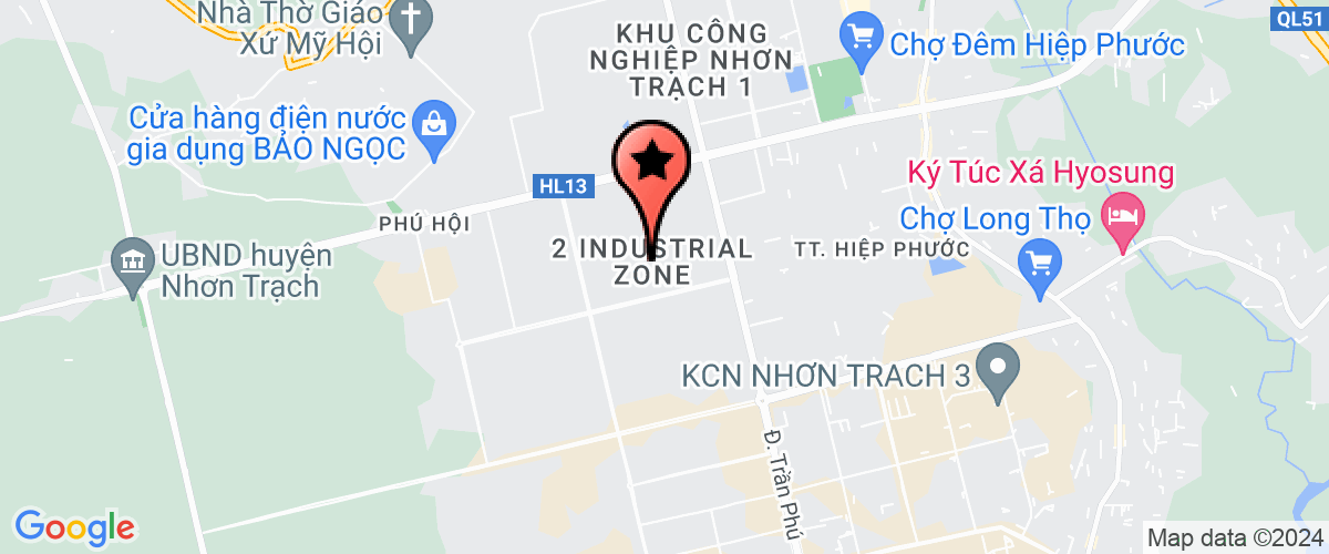 Map go to Soi Chi Viet Con Company Limited