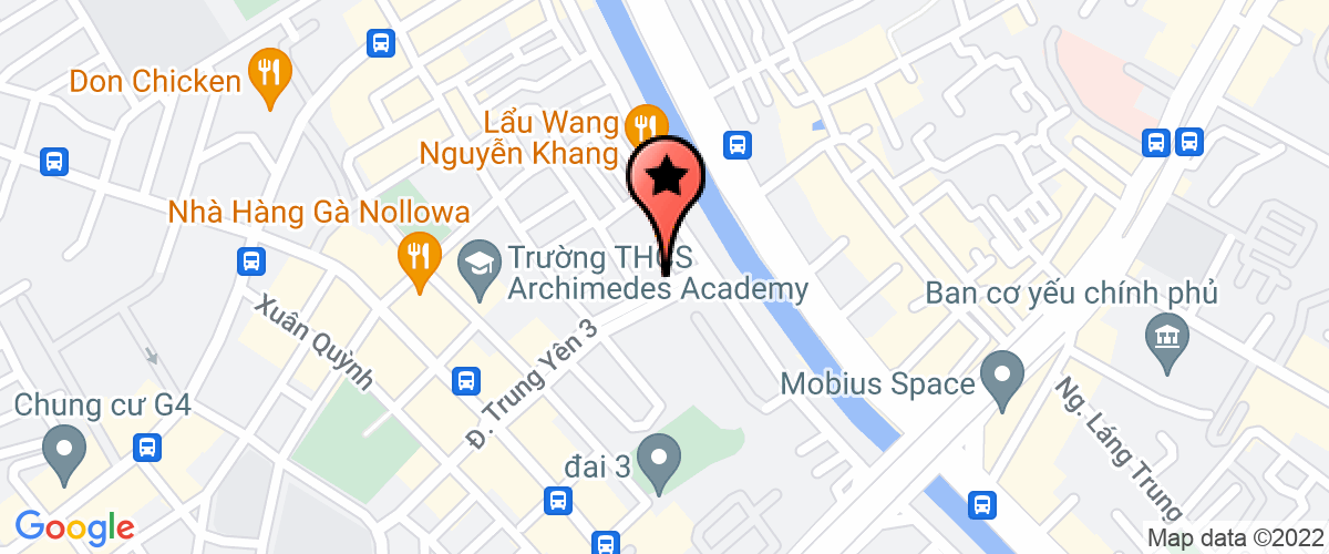 Map go to Nghe Auto Company Limited